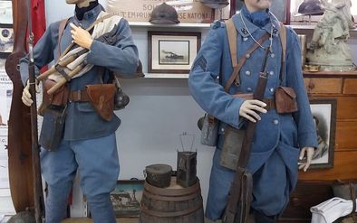 Musée d'Aubiet - expo soldats - 