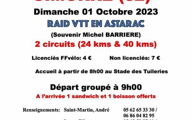 Raid VTT en Astarac - 